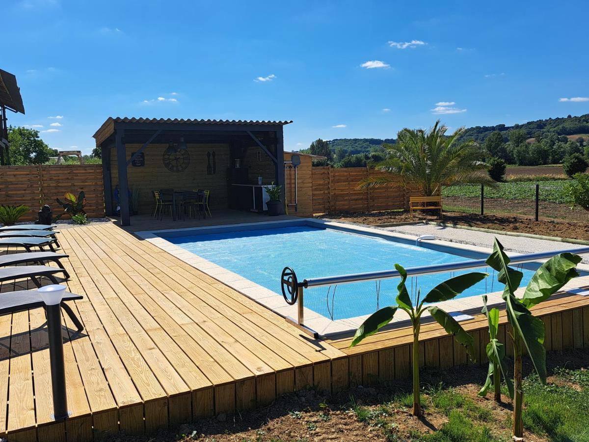 Villa Le Domaine Vesque Saint-Pierre-de-Clairac Esterno foto