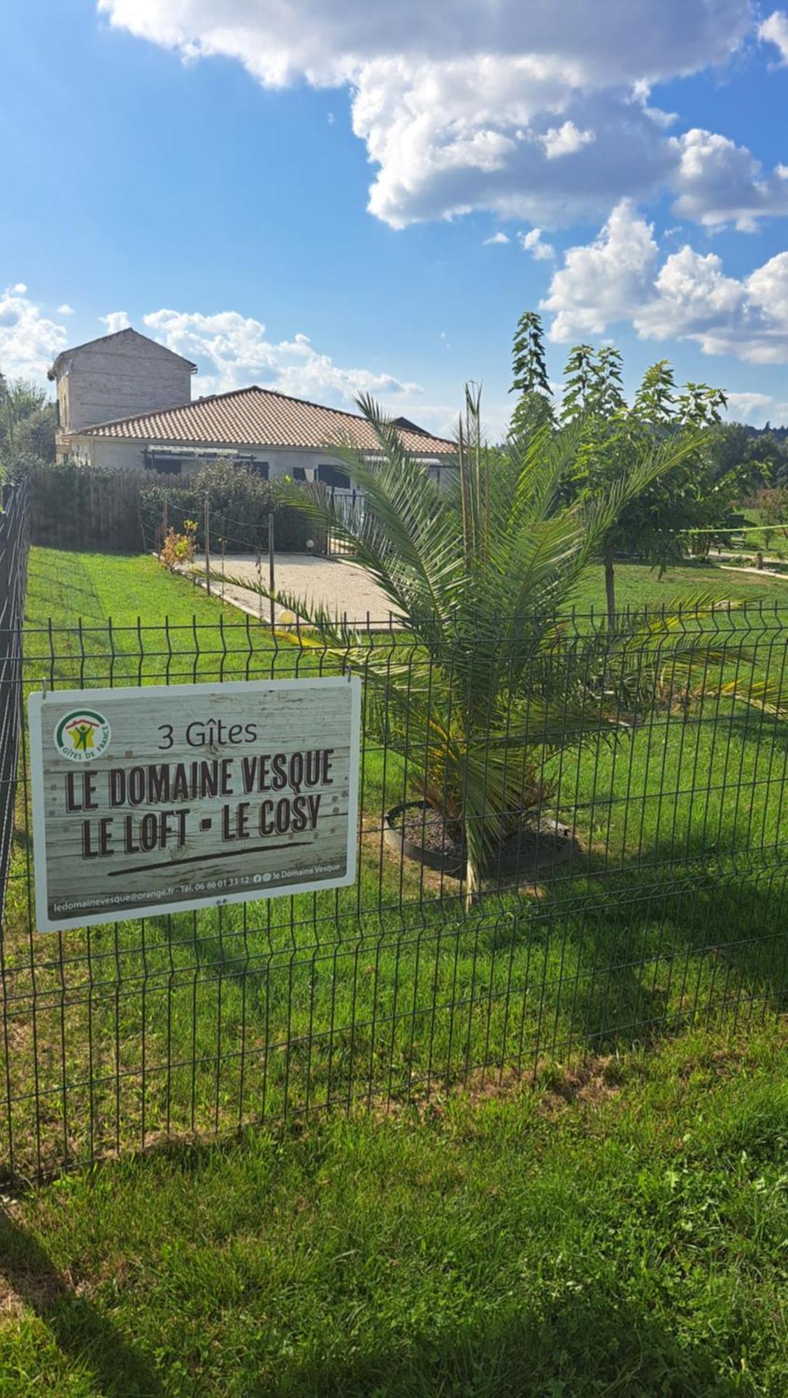 Villa Le Domaine Vesque Saint-Pierre-de-Clairac Esterno foto