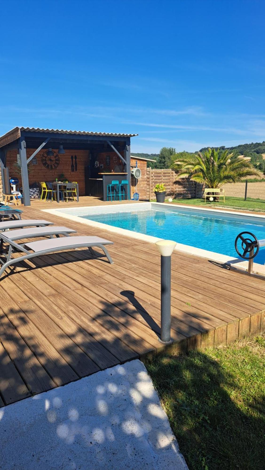 Villa Le Domaine Vesque Saint-Pierre-de-Clairac Esterno foto