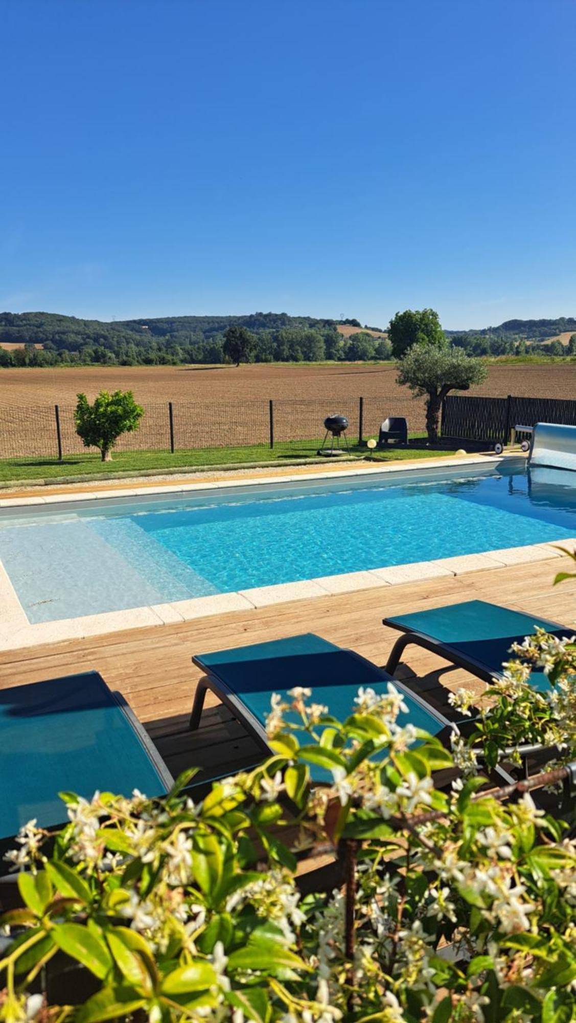 Villa Le Domaine Vesque Saint-Pierre-de-Clairac Esterno foto