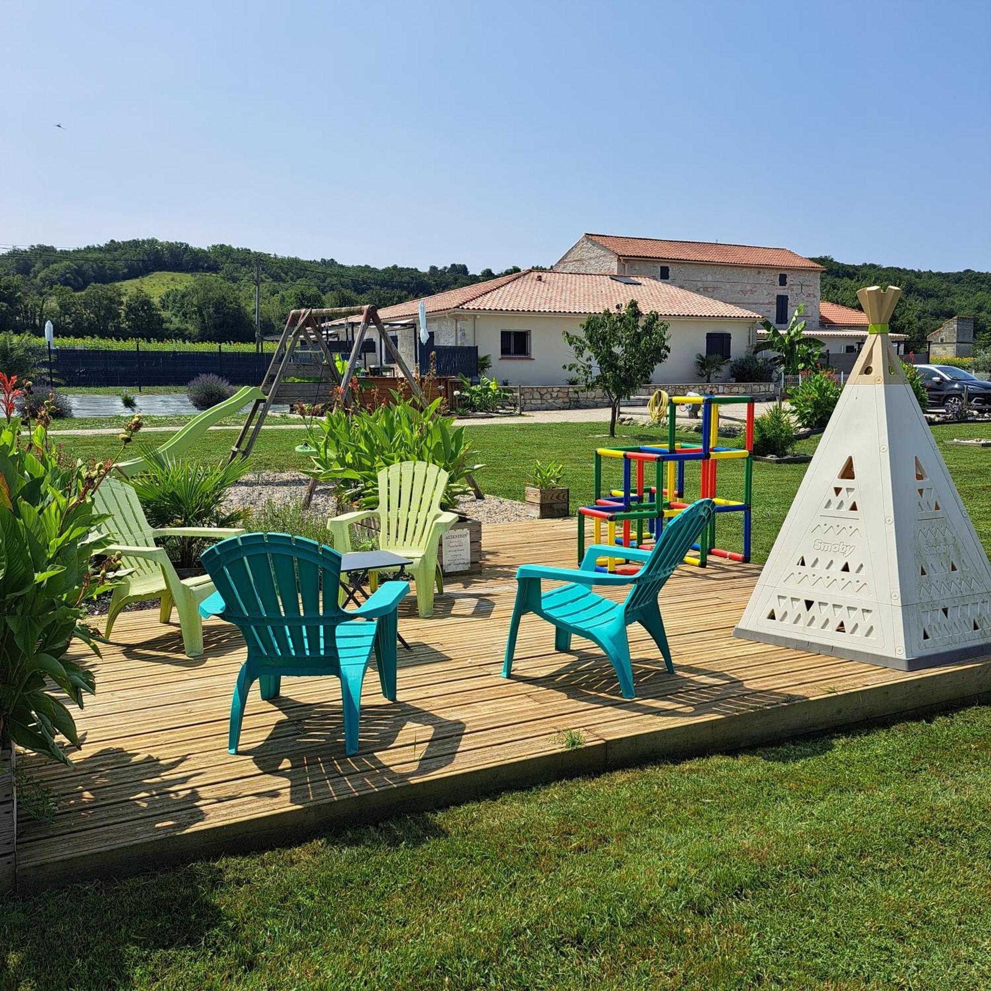 Villa Le Domaine Vesque Saint-Pierre-de-Clairac Esterno foto